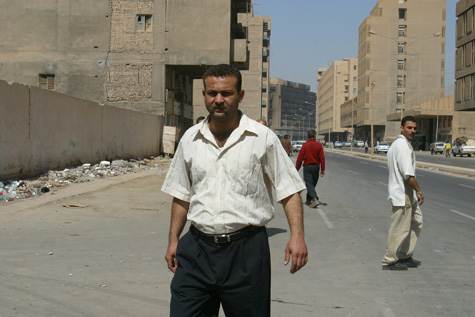 Bagdad, avril 2003. Dans le centre de la ville, quinze jours après l’entrée des troupes  américaines.